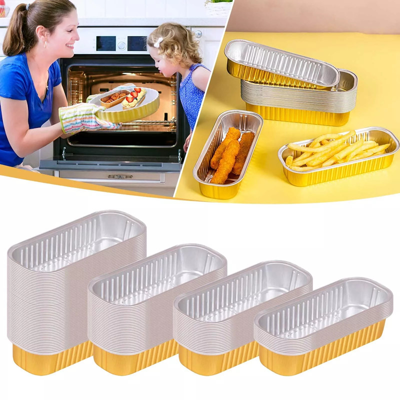 Tin Container Lid - 10 шт. одноразовых контейнеров из алюминиевой