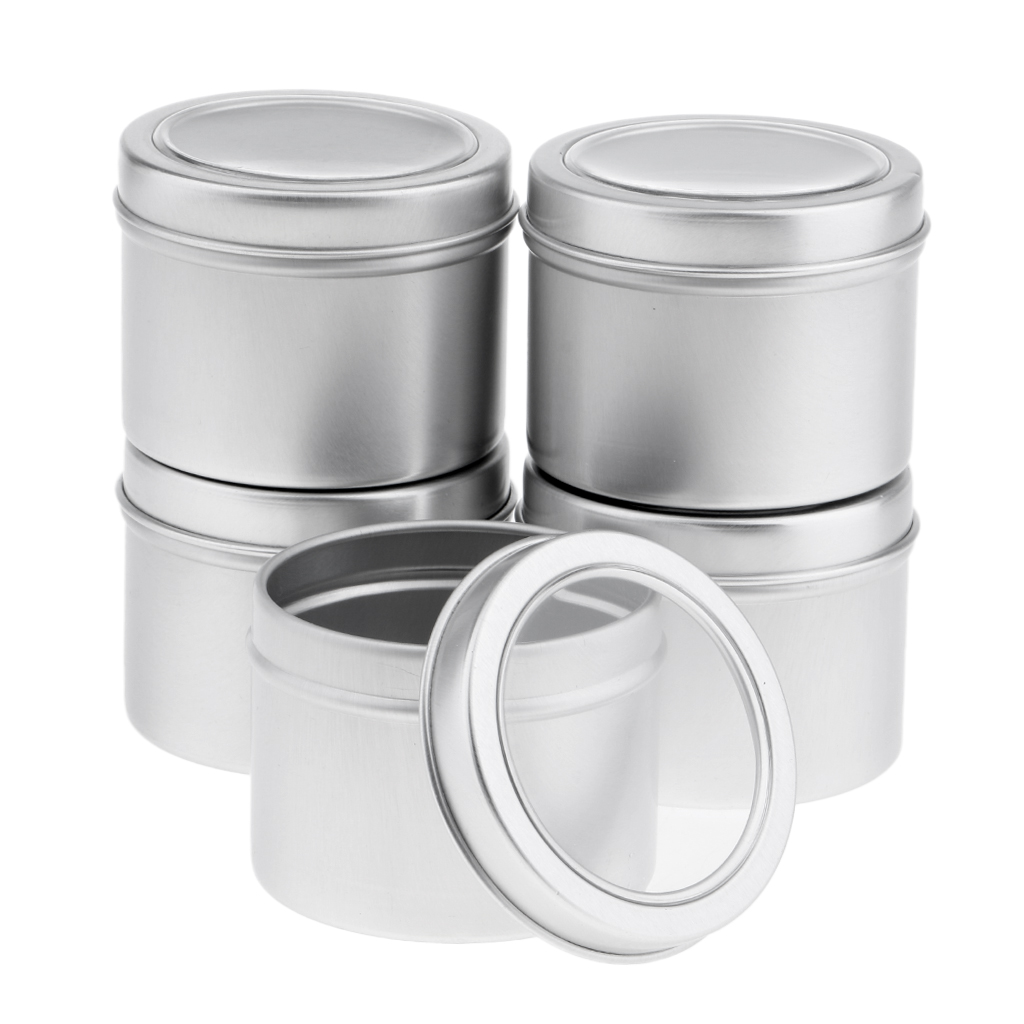 Круглая алюминиевая баночка об – обзор и цена Tin Container Lid