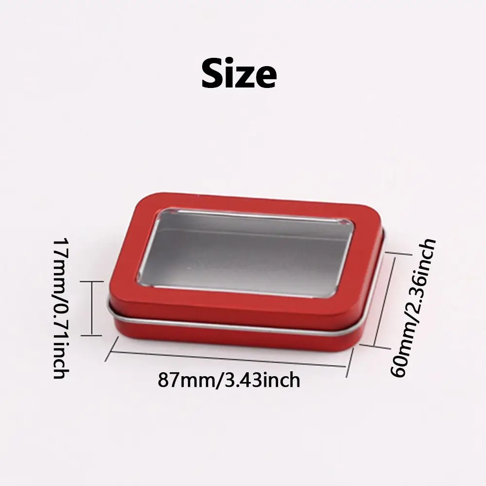 Многоцветная жестяная коробка  – обзор и цена Tin Container Lid