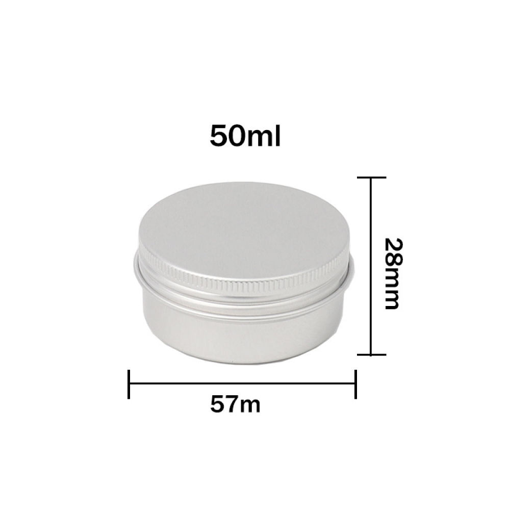 Компактная алюминиевая круглая – обзор и цена Tin Container Lid
