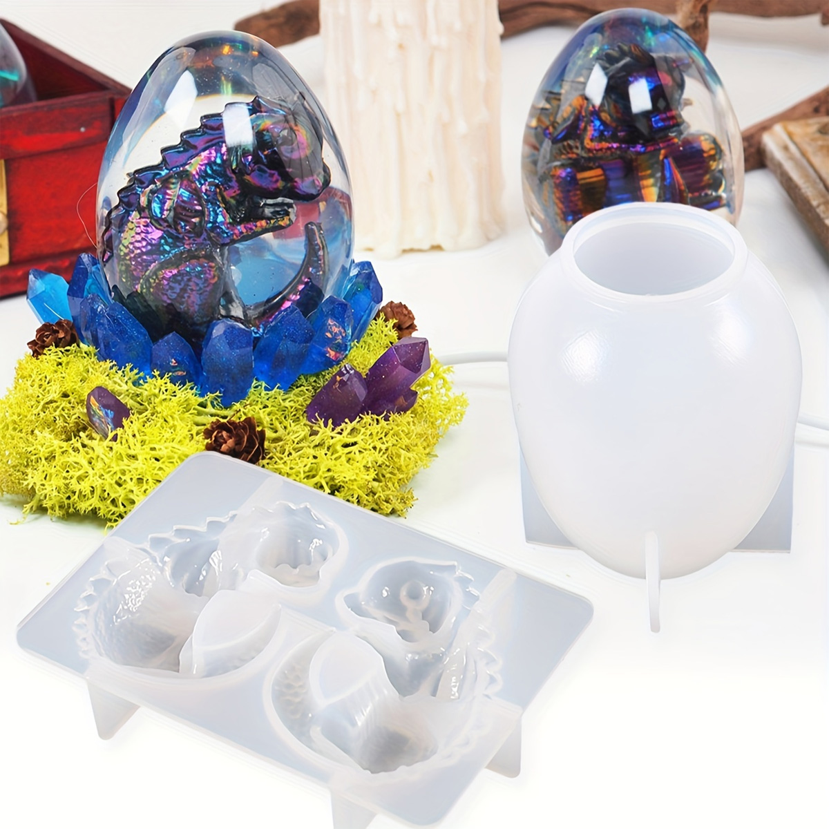 Силиконовые формы для яиц драк – обзор и цена Candle Making Kits