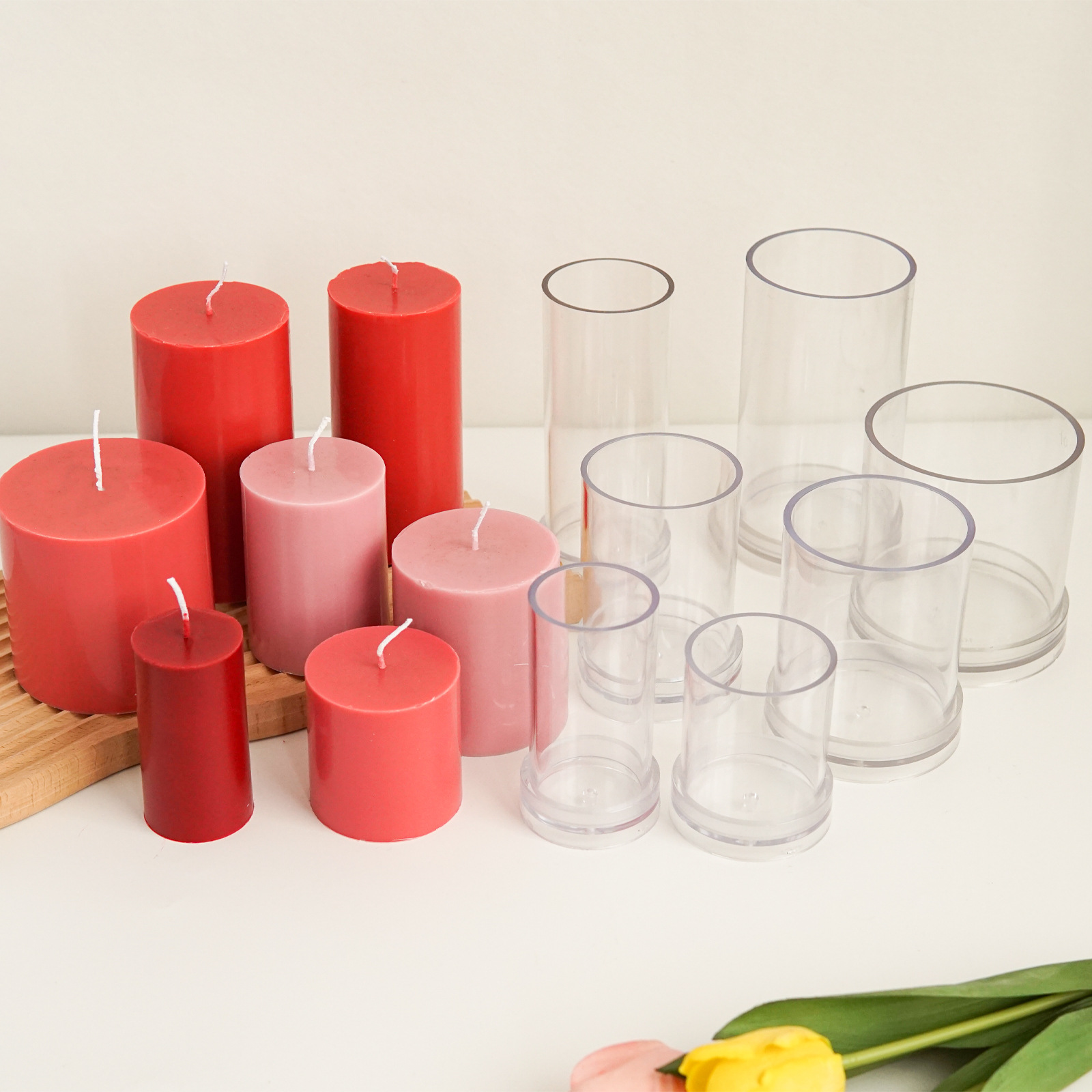 Различные 3D цилиндрические фо – обзор и цена Candle Making Kits