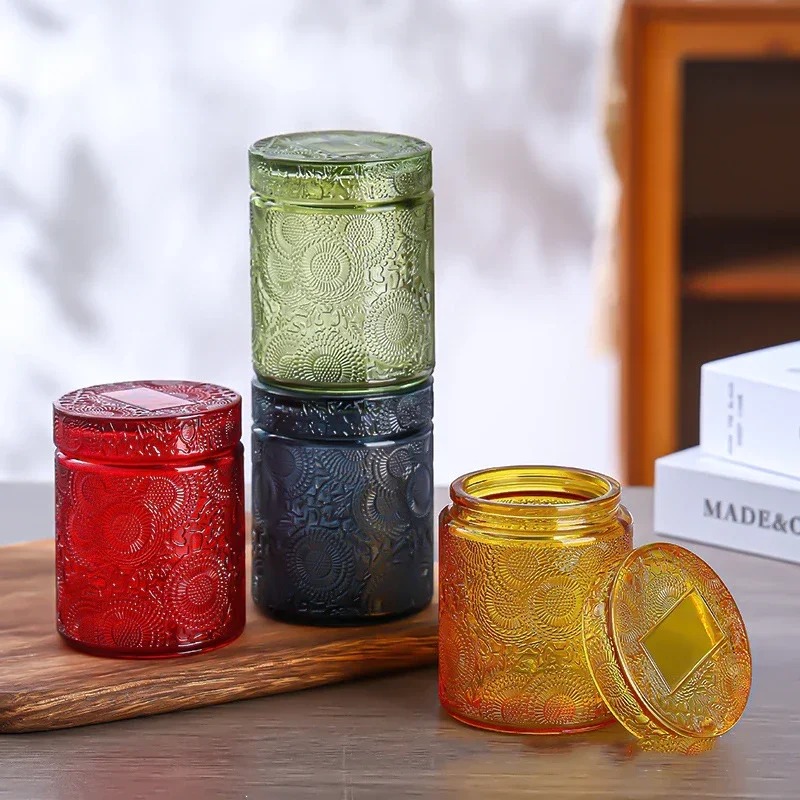 1 шт. Пустая стеклянная банка  – обзор и цена Candle Making Jars With Lids